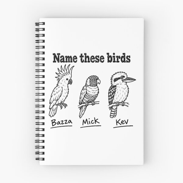 Item preview, Name These Birds Funny Australian Bird Humor designed and sold by Yellowriversss.