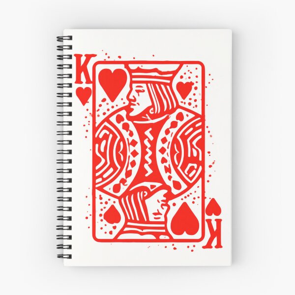 Item preview, Bold Red King of Hearts Playing Card Streetwear Art designed and sold by Kybruno's Creations.
