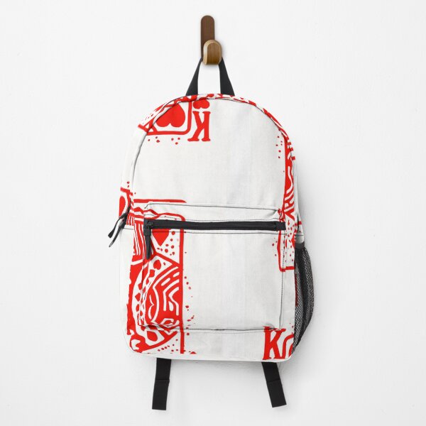 Item preview, Bold Red King of Hearts Playing Card Streetwear Art designed and sold by Kybruno's Creations.