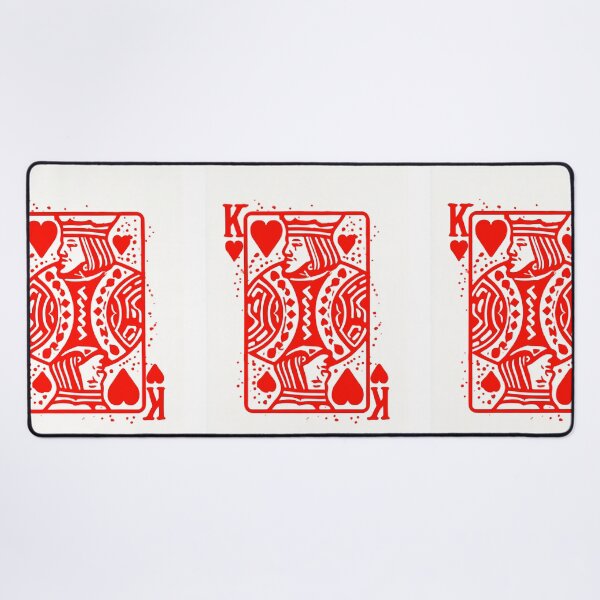 Item preview, Bold Red King of Hearts Playing Card Streetwear Art designed and sold by Kybruno's Creations.