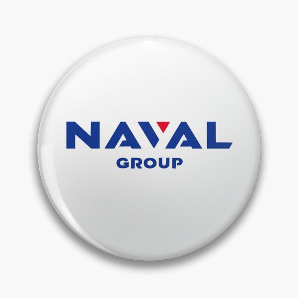 Item preview, Naval Group Logo Icon Blue Red designed and sold by Romain V  Beaupré.
