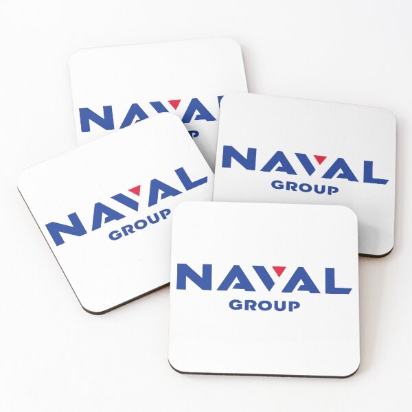 Item preview, Naval Group Logo Icon Blue Red designed and sold by Romain V  Beaupré.