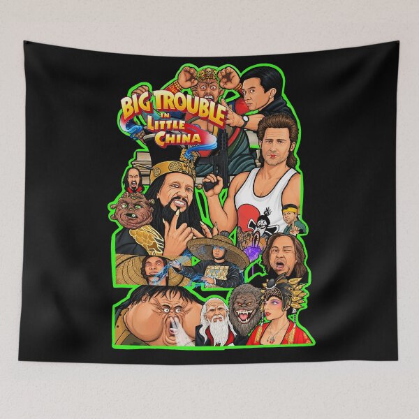 Item preview, Big Trouble in Little China collage designed and sold by gjnilespop.