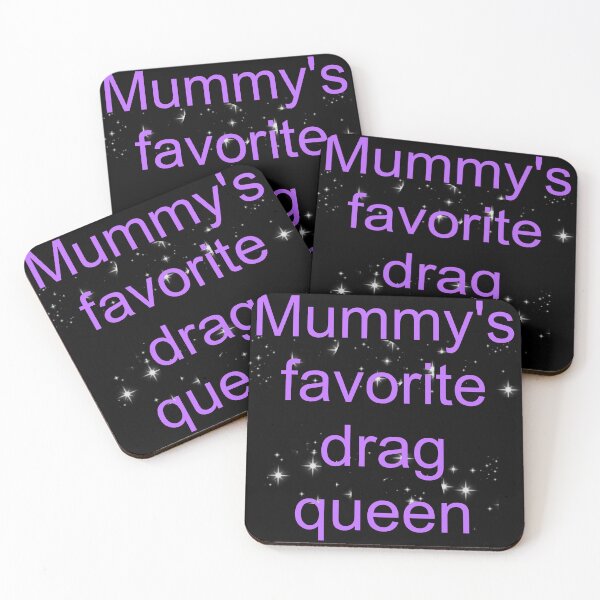 Item preview, Mummy's favorite drag queen - purple text only designed and sold by AYTFA.
