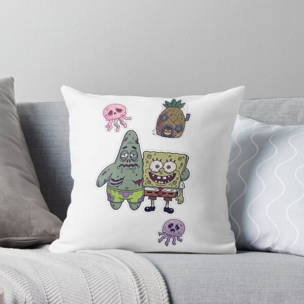 Item preview, SpongeBob and Patrick Star Zombies designed and sold by LadyCartoon.