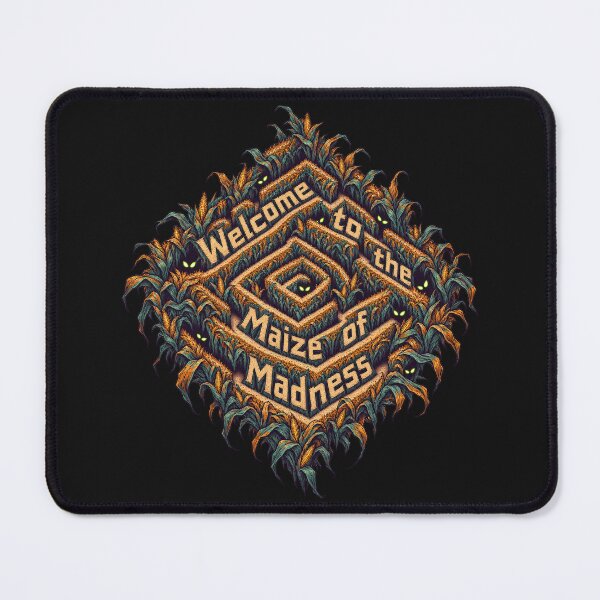 Item preview, Welcome to the Maize of Madness corn Halloween designed and sold by JollyNib.