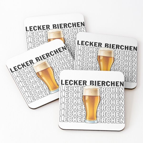 Artikelvorschau, Lecker Bierchen – Retro Schriftzug für Bierliebhaber entworfen und verkauft von LoFizzy.