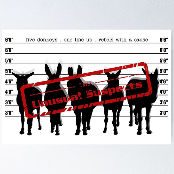 Aperçu de l'œuvre Des suspects inhabituels prennent 2 créée et vendue par Rebeldonkey.