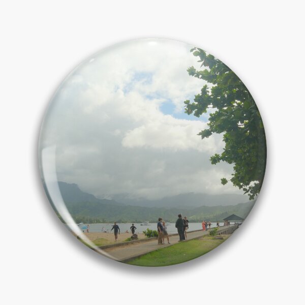 Item preview, Hanalei Pier Misty Bay Views, Kauai designed and sold by Shellush.