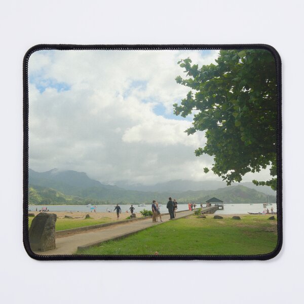 Item preview, Hanalei Pier Misty Bay Views, Kauai designed and sold by Shellush.