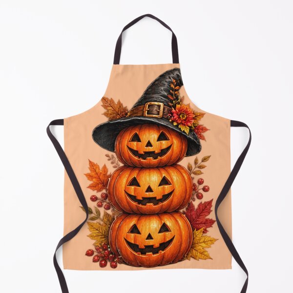 Item preview, Spooky Stacked Jack O Lanterns designed and sold by DrAsmaaMohamed.
