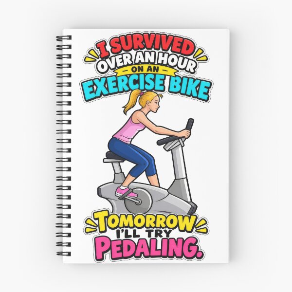 Item preview, I Survived an Hour on an Exercise Bike designed and sold by PRINTIONAL.