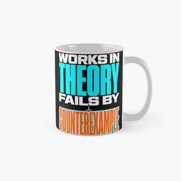Item preview, Fails By Counterexample Math Student Typography designed and sold by Fun2Fentastic.