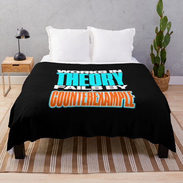 Item preview, Fails By Counterexample Math Student Typography designed and sold by Fun2Fentastic.