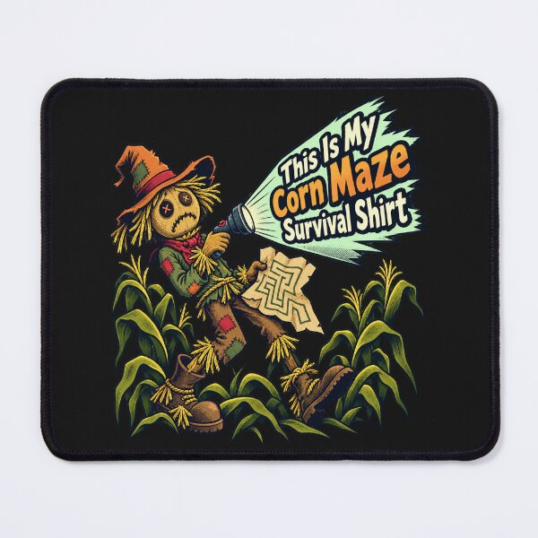 Item preview, This Is My Corn Maze Survival Shirt corn Halloween designed and sold by JollyNib.