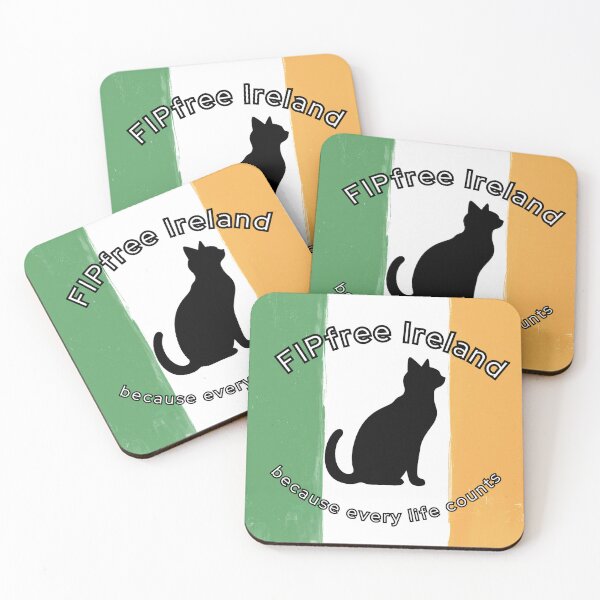 Item preview, FIPfree Ireland we fight for every cat's life to cure FIP feline infectious peritonitis designed and sold by LeBreab.