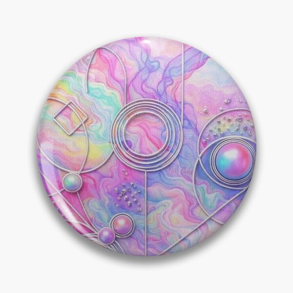 Item preview, Celestial Resonance - Lavender Dream Surreal Art Print | Pastel Cosmic Wall Decor designed and sold by KingsArtworx 2.