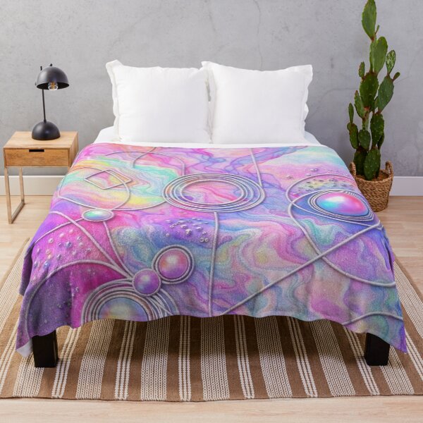 Item preview, Celestial Resonance - Lavender Dream Surreal Art Print | Pastel Cosmic Wall Decor designed and sold by KingsArtworx 2.