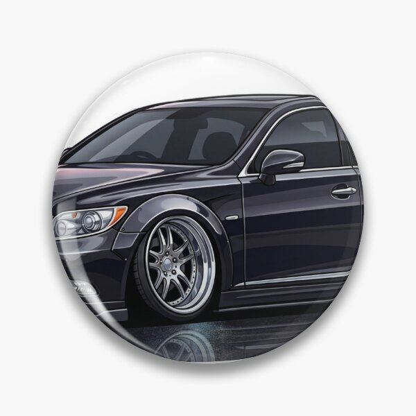 Item preview, Slammed Japanese Bippu VIP Luxury Sedan Sticker designed and sold by Fixnovaguide.