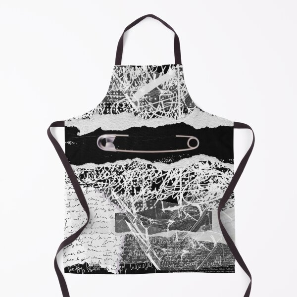 Item preview, Abstract Black & White Collage designed and sold by Swooncake Press.