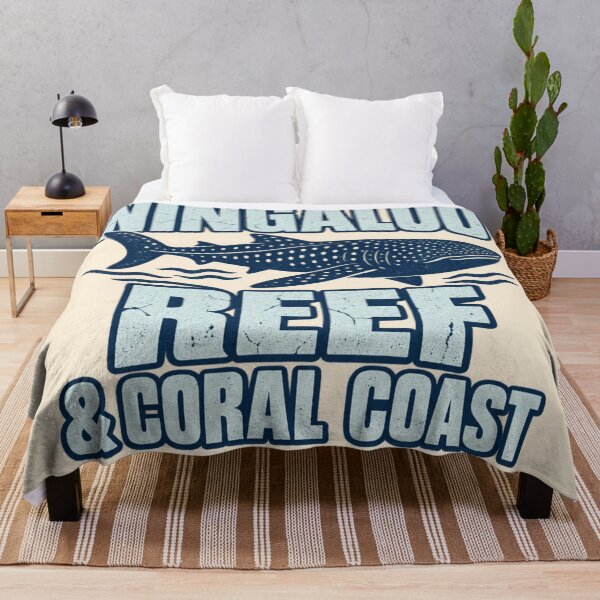 Item preview, Ningaloo Reef Whale Shark Retro Western Australia designed and sold by Yellowriversss.