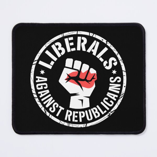 Item preview, Liberals against Republicans - Political Statement Design designed and sold by LoFizzy.