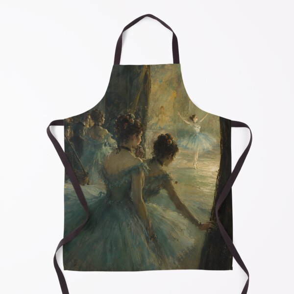 Item preview, Ballet Dancers Backstage Impressionist Painting designed and sold by GutyzDesignsES.