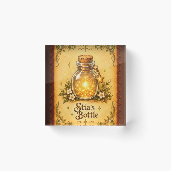 Item preview, ✫ Stia's Bottle of Mergle World ✫ designed and sold by ✫ Mergle ✫.