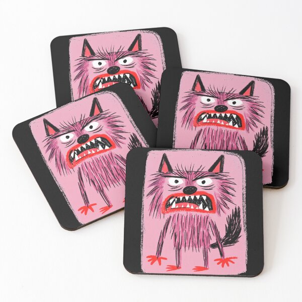 Item preview, Cartoon Pink Werewolf designed and sold by Bernard Santora.