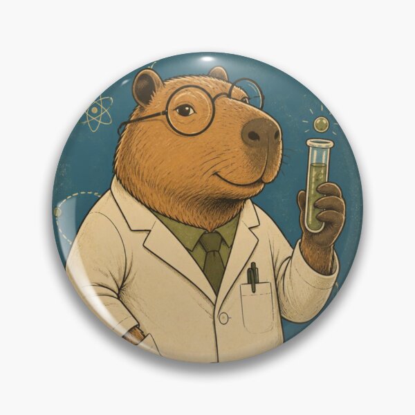 Item preview, Scientist Capybara designed and sold by Mikhs-fantasy.