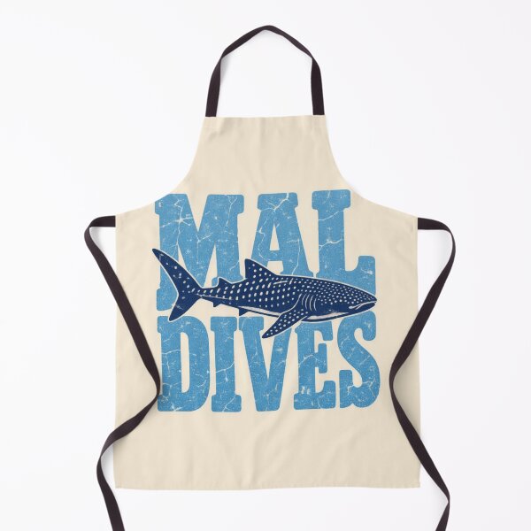 Item preview, Maldives Whale Shark Distressed Vintage Diving designed and sold by Yellowriversss.