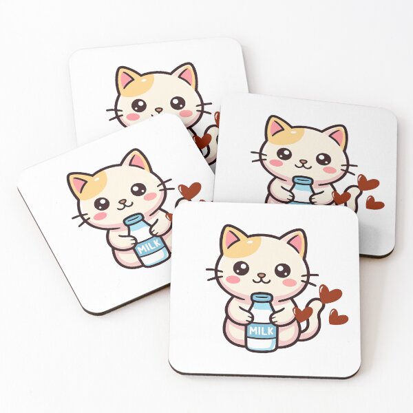 Item preview, Cute Milk Cat designed and sold by Eshopss.
