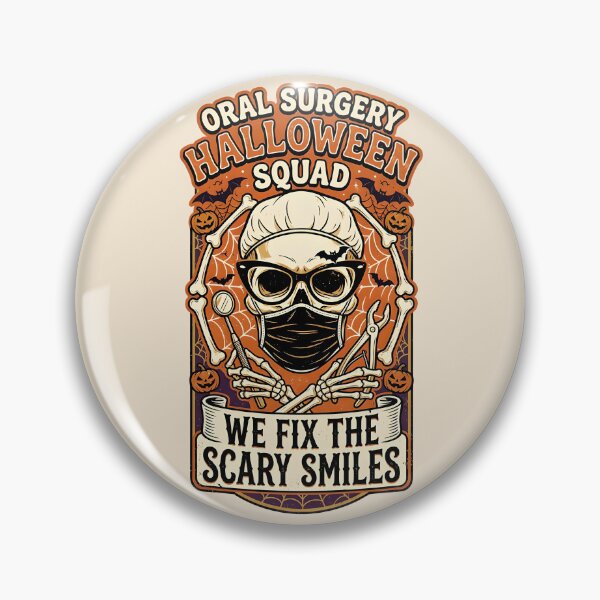 Item preview, Oral Surgery Halloween Squad - We fix the scary smiles - Halloween for oral surgeon designed and sold by ParadoxParadox.