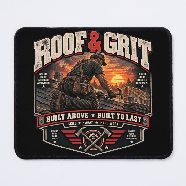 Item preview, Roof & Grit - Vintage Roffer Americana Workwear T-Shirt designed and sold by DomKo10.