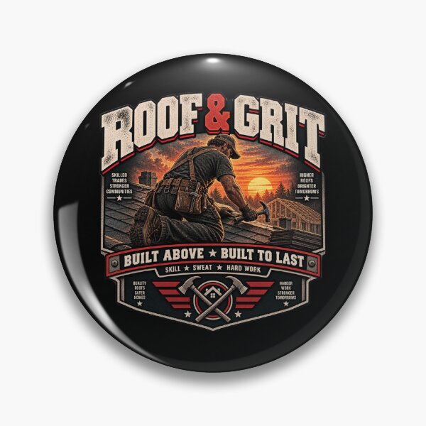 Item preview, Roof & Grit - Vintage Roffer Americana Workwear T-Shirt designed and sold by DomKo10.