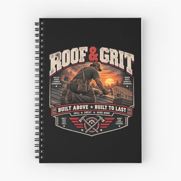 Item preview, Roof & Grit - Vintage Roffer Americana Workwear T-Shirt designed and sold by DomKo10.