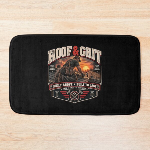 Item preview, Roof & Grit - Vintage Roffer Americana Workwear T-Shirt designed and sold by DomKo10.