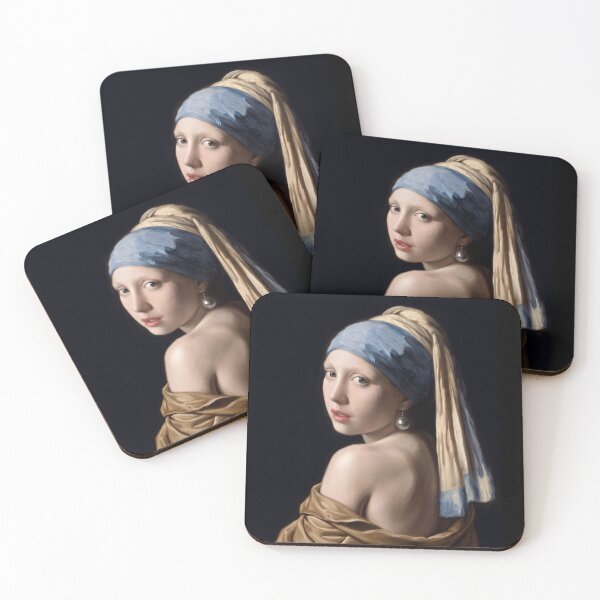 Artikelvorschau, Johannes Vermeer Das Mädchen mit dem Perlenohrring entworfen und verkauft von CottonWords.