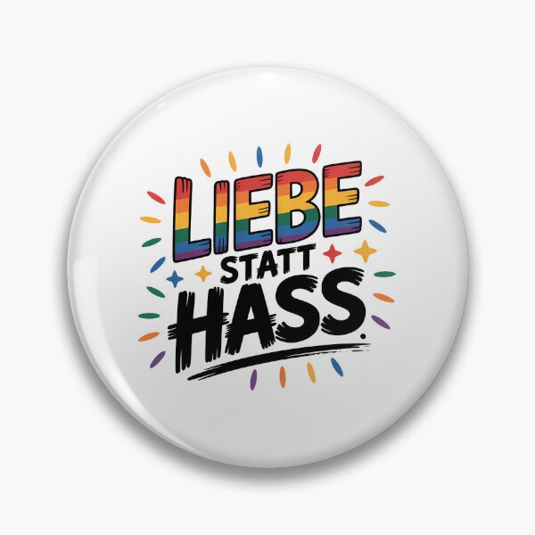 Item preview, Liebe statt Hass – Statement für Menschenrechte und Solidarität designed and sold by LoFizzy.