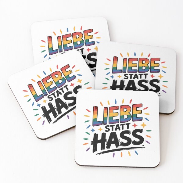 Item preview, Liebe statt Hass – Statement für Menschenrechte und Solidarität designed and sold by LoFizzy.