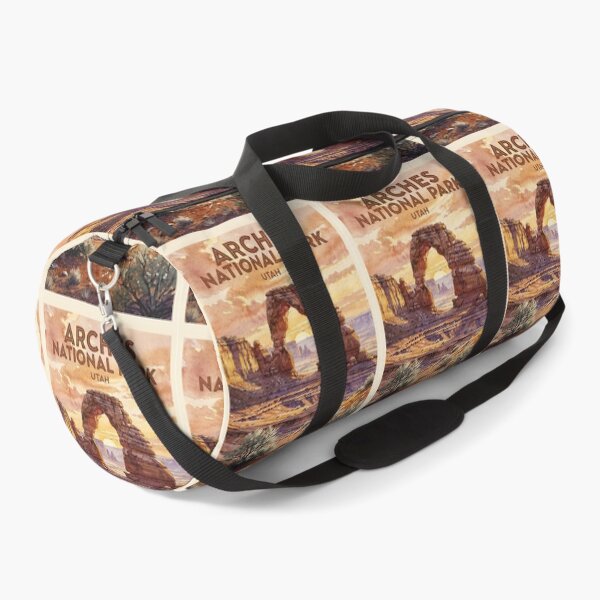 Item preview, Arches National Park Utah Vintage Watercolor Travel designed and sold by Teelogic.