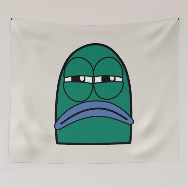 Item preview, SpongeBob Serious Lifeguard Fish  designed and sold by Chron4752.