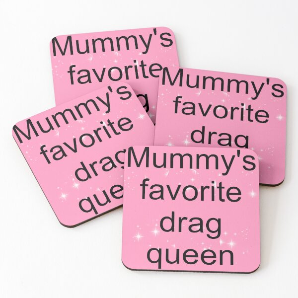 Item preview, Copy of Mummy's favorite drag queen in sparkly pink designed and sold by AYTFA.