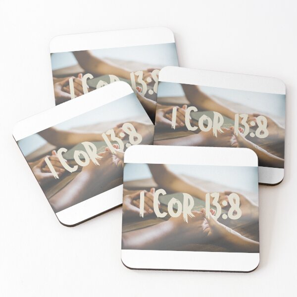 Item preview, 1 Cor 13:8 Love Never Fails | Christian Scripture Art designed and sold by LensDyn™.