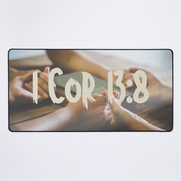 Item preview, 1 Cor 13:8 Love Never Fails | Christian Scripture Art designed and sold by LensDyn™.