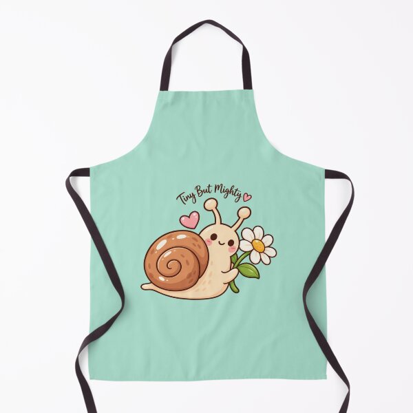 Item preview, Tiny But Mighty Snail Cute Flower Sticker designed and sold by StickyDelights.