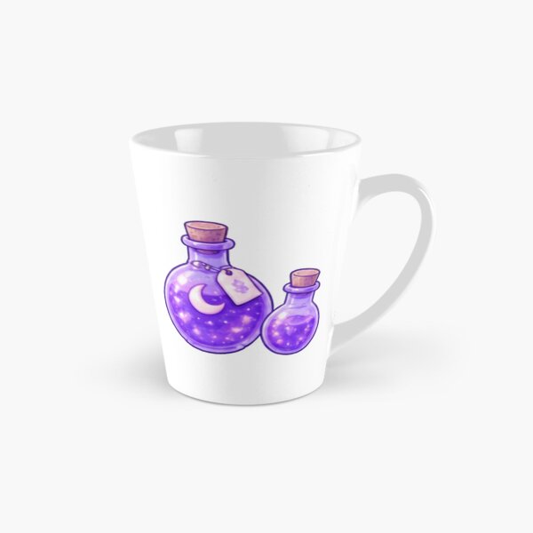 Item preview, Cute Purple Magic Potion Bottles Moon and Stars designed and sold by Kiralemon.