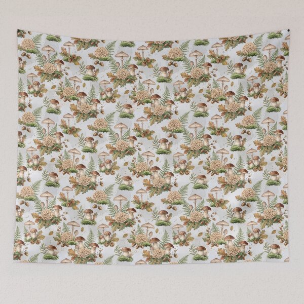 Item preview, Parasol mushroom, porcini mushroom, cauliflower mushroom designed and sold by Jasardpu.
