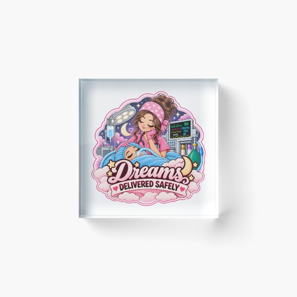 Item preview, Dreams Delivered Safely – Anesthesiologist Gift designed and sold by MaritaSS.