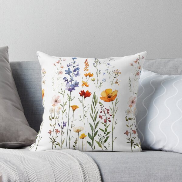 Item preview, Nature's Palette Watercolor Wildflower Botanical Bouquet Flower Painting Digital Artwork Vintage Floral Illustration Flower Garden designed and sold by Matt_Smith.